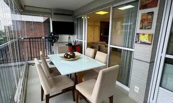 Imagem 7: Apartamento na Torre London com 134m2, 3 suites, 2 vagas. Nascente. Mobiliado