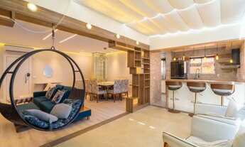 Imagem 4: OPORTUNIDADE COBERTURA HORIZONTAL FINAMENTE MOBILIADA EQUIPADA 3suít, 4bwc, 2vg, CONFIRA