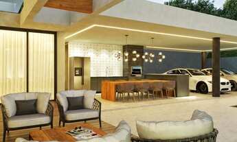 Imagem 3: Casa térrea nova com 3 suítes amplas, piscina, sala ampla e área gourmet