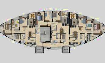 Imagem 3: Apartamento para venda possui 84 metros quadrados com 3 quartos em Graças - Recife - PE