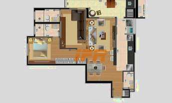 Imagem 2: Apartamento à venda, 77 m² por R$ 460.000,00 - Barranco - Taubaté/SP