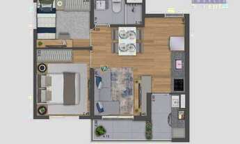 Imagem: Apartamento com 2 dormitórios à venda