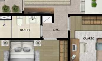 Imagem 6: Vitória - Apartamento Padrão - PRAIA DO CANTO