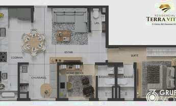 Imagem 4: Apartamento para Venda em São Caetano do Sul, Barcelona, 2 dormitórios, 2 suítes, 3 banhei