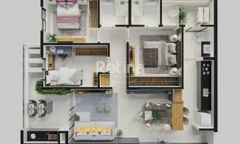 Imagem 3: Apartamento à venda, 3 quartos, 1 suíte, 2 vagas, Santa Mônica - Uberlândia/MG