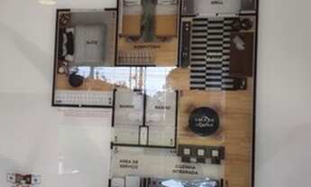 Imagem 4: Apartamento para venda com 64 metros quadrados com 2 quartos em Engordadouro - Jundiaí - S