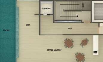 Imagem 6: Flat para venda possui 30 metros quadrados com 1 quarto em Manaíra - João Pessoa - PB