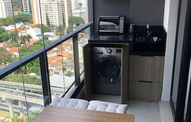 Imagem 6: Apartamento para aluguel possui 39 metros quadrados com 1 quarto em Campo Belo - São Paulo