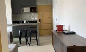 Imagem 2: Apartamento com 1 dormitório para alugar, 60 m² por R$ 4.100,00/mês - Aparecida - Santos/S