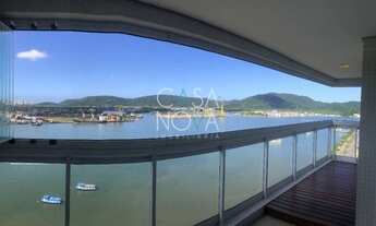 Imagem 2: Apartamento para locação com 169m² e 3 dormitórios na Ponta da Praia - Santos/SP