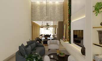 Imagem 3: Casa com 3 dormitórios à venda, 165 m² por R$ 780.000,00 - Residencial Barravento - Goiâni