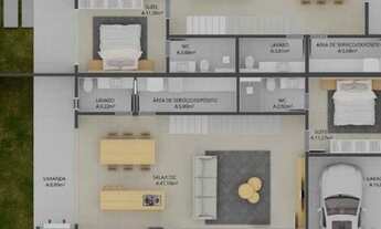 Imagem 4: Casa para Venda em Florianópolis, Rio Tavares, 3 dormitórios, 3 suítes, 4 banheiros, 2 vag