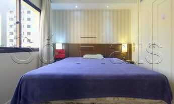 Imagem 6: Disponível para locação na Vila Olímpia flat totalmente mobiliado e muito estiloso