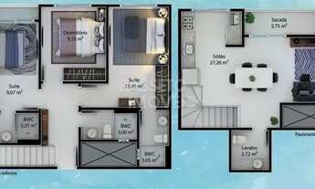 Imagem 2: FLORIANóPOLIS - Apartamento Padrão - Ingleses do Rio Vermelho