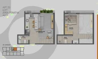 Imagem 2: Loft novo no Portal do Ribeirão