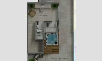 Imagem 7: Casa à venda, 174 m² por R$ 1.390.000,00 - Santa Cândida - Curitiba/PR