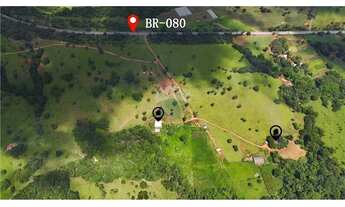 Imagem 5: Fazenda a venda 500 hectares, beira rodovia BR 080. Pode ser vendida fracionada