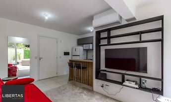 Imagem 4: Apartamento 1 dormitório garden, mobiliado, 82m²