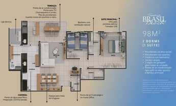 Imagem: Apartamento com 2 dormitórios à venda