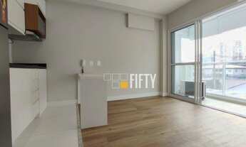 Imagem 2: Apartamento com 1 dormitório para alugar, 37 m² por R$ 3.200,00/mês - Brooklin - São Paulo