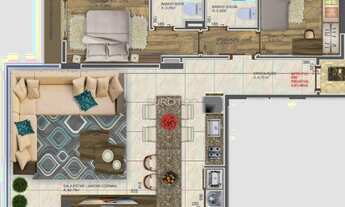 Imagem 4: Apartamento de 2 dormitórios com suíte no Humaitá!