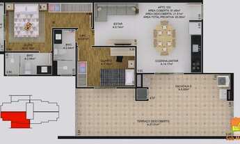 Imagem 3: APARTAMENTO COM TERRAÇO