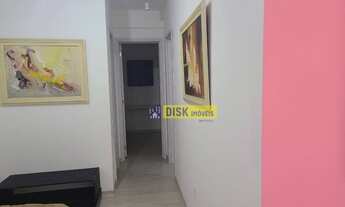 Imagem 2: Apartamento com 2 dormitórios para alugar, 55 m² por R$ 1.300,00/mês - Baeta Neves - São B