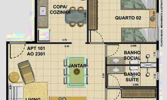 Imagem 5: Apartamento ABAIXO DA TABELA para venda tem 86M² e 3 quartos em Boa Viagem - Recife - PE