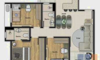 Imagem 4: Apartamento Garden à venda, 141 m² por R$ 995.273,38 - Serra - Belo Horizonte/MG