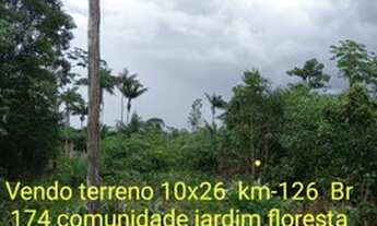 Imagem: Terreno barato pra lazer em Presidente Figueiredo