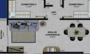 Imagem 4: CRICIÚMA - Apartamento Padrão - VILA RICA