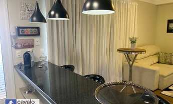 Imagem 3: Apartamento com 1 dormitório para alugar, 54 m² por R$ 2.700,00/mês - Jardim São Luiz - Ri