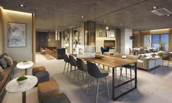 Imagem 4: Apartamento com 44 m2, terraço, lavabo, suíte , sala, cozinha e 01 vaga