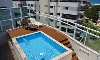 Imagem 6: Cobertura frente para o mar na Praia de Peracanga