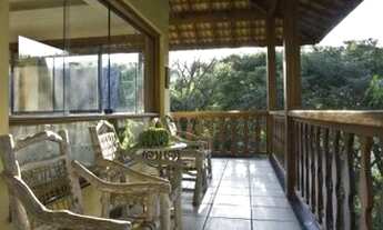 Imagem 4: Casa de alto padrão Cond. Boque da Ribeira com 4 quartos, 4 suítes, spa e cachoeira ao fun