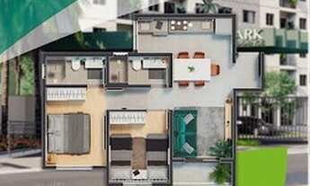 Imagem 3: Apartamento 2qts c/1 suíte com entrada a partir de R$ 1.000