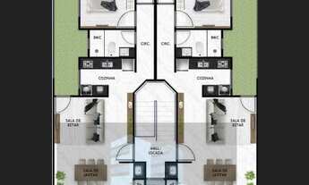 Imagem 2: Apartamento para Venda em Barra Velha, Itajuba, 2 dormitórios, 1 suíte, 1 banheiro, 1 vaga