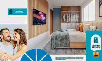 Imagem 4: Apartamento para venda possui 40 metros quadrados com 2 quartos e área de lazer completa