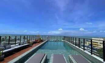 Imagem 7: Flat para aluguel mobilado com area privativa com jacuzzi na principal do Bessa