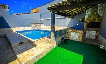 Imagem 3: Casa com piscina isolada R$ 250.000,00 Mil de entrada aceito carro