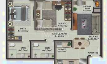 Imagem 2: FLORIANóPOLIS - Apartamento Padrão - Itacorubi