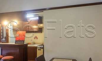 Imagem 2: Flat no Champs Elysees com 32m² contendo 1 dormitório e 1 vaga de garagem disponível para