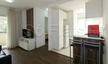 Imagem 1: Flat com 1 dormitório 35m² mobiliado com internet, aceita pet e ao lado da PUC-SP