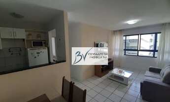 Imagem 2: Apartamento com 2 dormitórios para alugar, 50 m² por R$ 2.700,00/mês - Boa Viagem - Recife