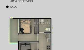 Imagem 6: Excelente apartamento em construção localizado em Porto de Galinhas, com 48,97 de área úti