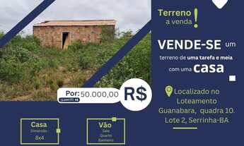 Imagem: Vende se um terreno em serrinha com uma