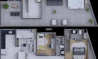 Imagem 6: Apartamento 02 Quartos no Hauer