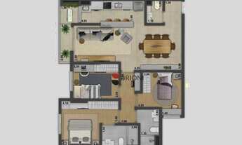 Imagem 6: Apartamento com 72m², 3 quartos, Edifício Edras Residence, em Ribeirão Preto/SP I Imobiliá