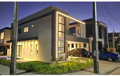 Imagem: Casa nova no Condomínio fechado 4 suítes