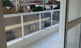 Imagem 5: Apartamento com 2 dormitórios para alugar, 85 m² por R$ 3.600,00/mês - Boqueirão - Santos